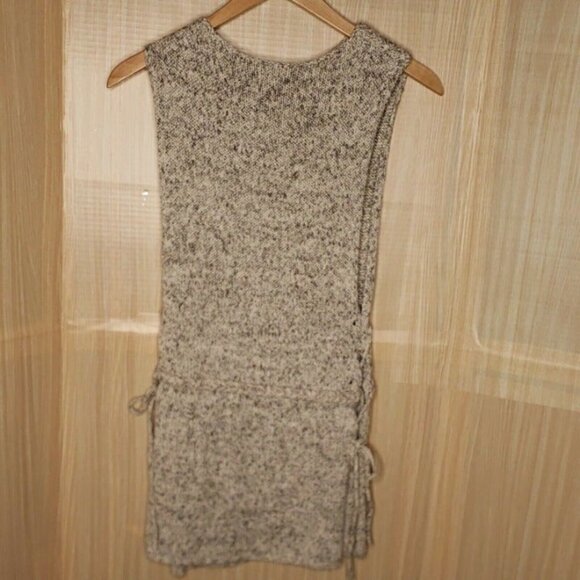 Aerie Womens Chunky Knit Sleeveless Sweater Dress Small - Picture 2 of 7